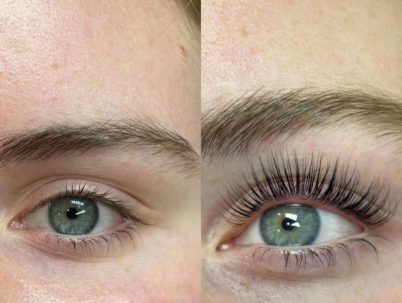 lash lift tint